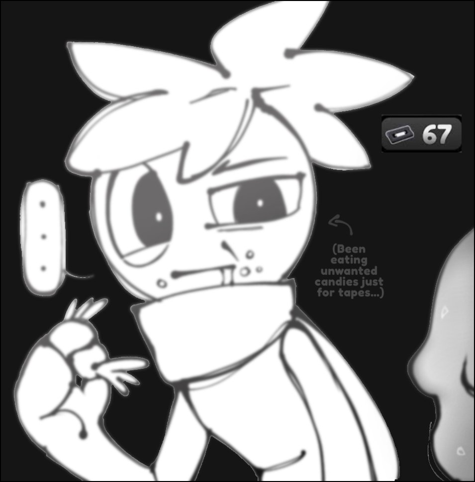 Who gets the tapes🤔❓

Just sum silly Doodles of #dandysworld #blott #sproutseedly #sprout