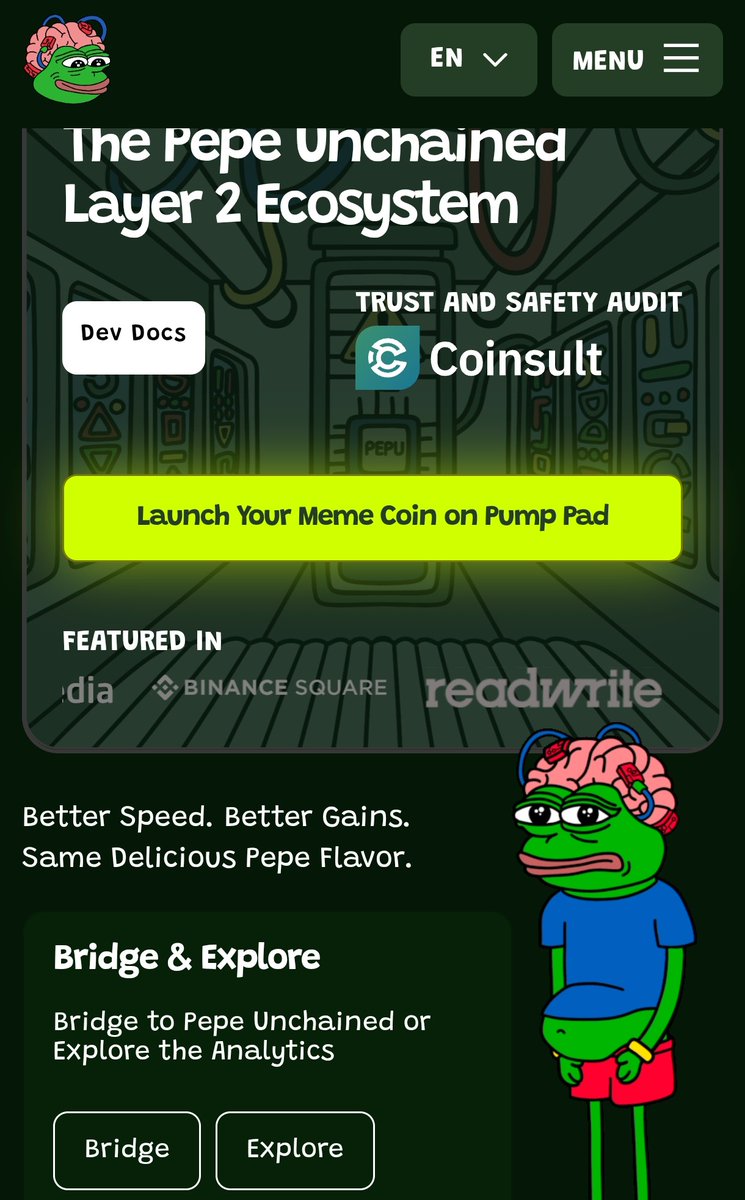 Gerz8111's tweet photo. @CryptoThro $PEPU 
@pepe_unchained 

       >>>  https://t.co/C9HKJC7A8j  <<< https://t.co/Vlfu47qSfL