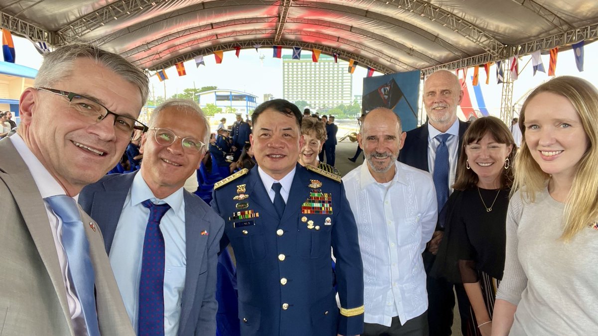 Congratulations to the Coast Guard, Admiral Gavan and all the  courageous women and men serving every day to promote #maritimesecurity .  An honor to participate in the 124th anniversary celebration of the #