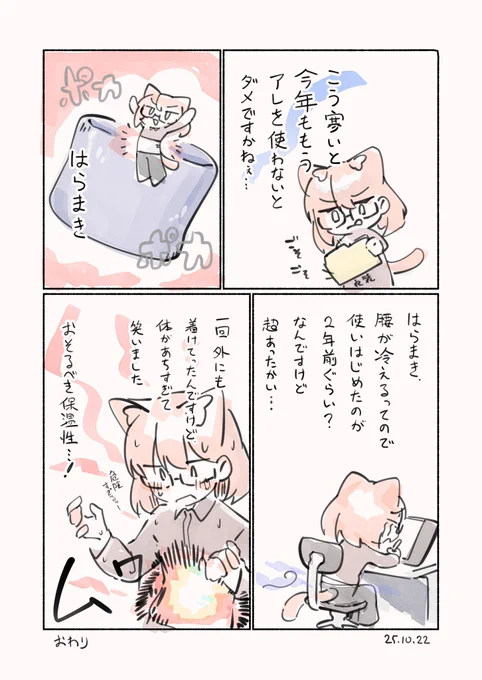 これは寒さ対策の日記! 