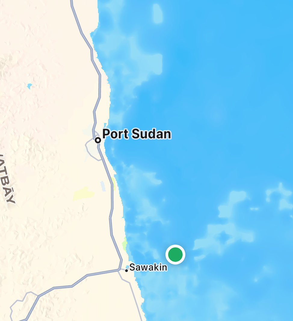BashaReport's tweet image. Just to confirm what @TankerTrackers mentioned, when I was in Jeddah last week, my @WhatsApp location kept appearing as Sudan, and @googlemaps showed disruptions while traveling along the coastal highway.