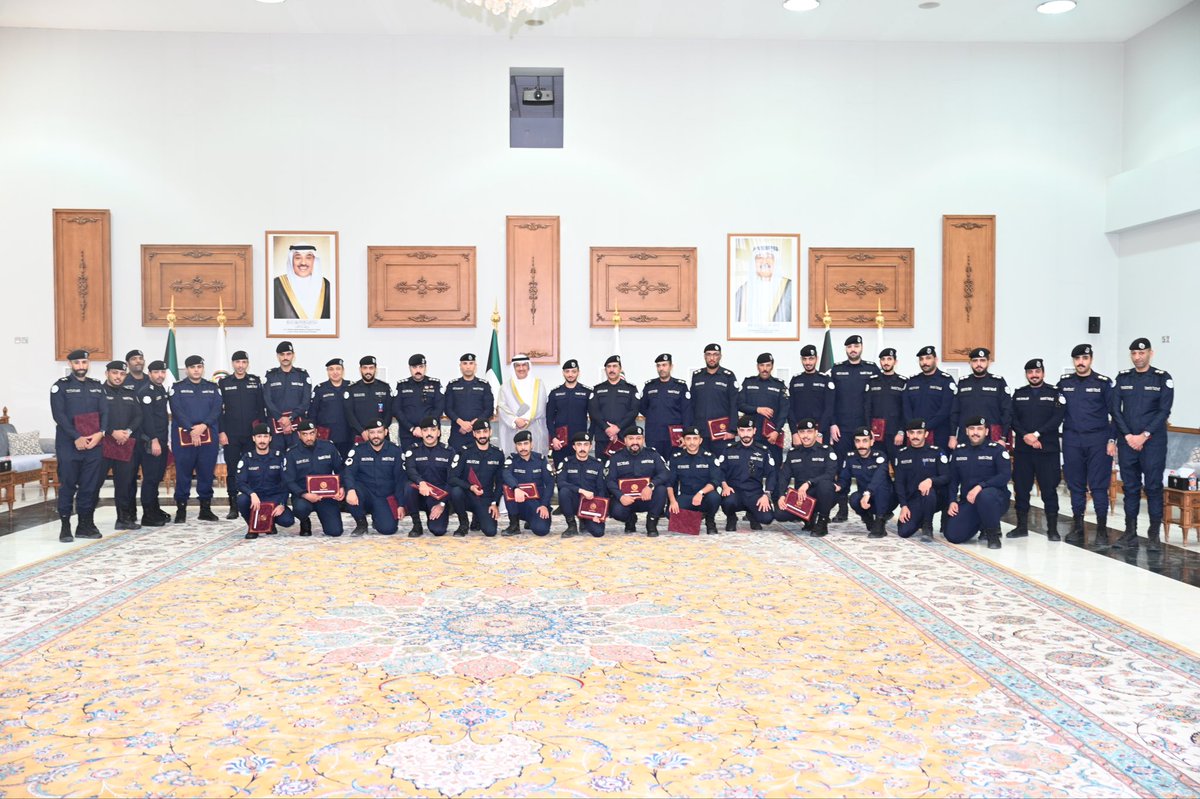 جانب من تكريم قيادات وضباط وأفراد مديرية أمن الجهراء