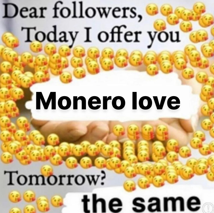 QuickEx_Tweets's tweet photo. we are here showing our monero love every single day https://t.co/88QhRcRKM6