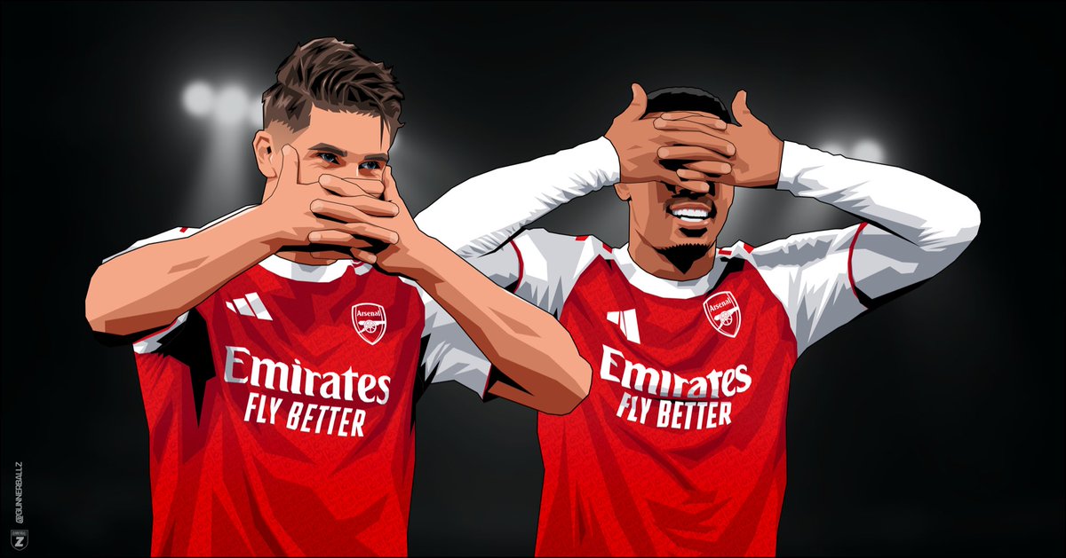 GunnerBallZ's tweet image. Gyökeres x Gabriel — Mask Mode. 🎭