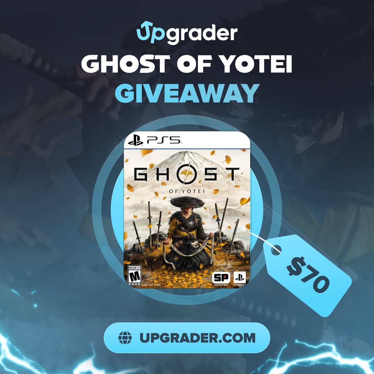 Upgrader.com (@upgradercom) on Twitter photo Ghost of Yotei Launch Giveaway! 👻
We’re celebrating the release of Ghost of Yotei by giving away 1 copy (any platform)!
To enter:
✅ Follow <a href="/Upgradercom/">Upgrader.com</a>
✅ RT & tag 1 friend
Giveaway ends in 48 hours - good luck, warrior! ⚔️ Ghost of Yotei Launch Giveaway! 👻
We’re celebrating the release of Ghost of Yotei by giving away 1 copy (any platform)!
To enter:
✅ Follow <a href="/Upgradercom/">Upgrader.com</a>
✅ RT & tag 1 friend
Giveaway ends in 48 hours - good luck, warrior! ⚔️