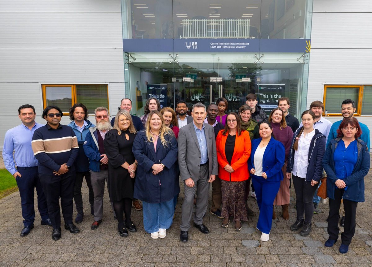 Congratulations to the participants who recently completed Phase 1 of Enterprise Ireland's New Frontiers programme in Waterford, where our Programme Manager is Dr Eugene Crehan.

If you have an early-stage startup and are ready to develop and validate yo… instagr.am/p/DQJfduFCvGV/
