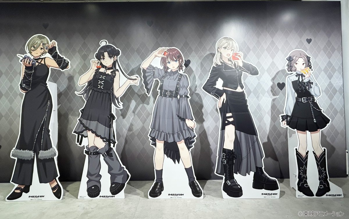 🎤アニメ「ガールズバンドクライ」×HMV POP UP SHOP🎸 *+:｡.｡ 明日より