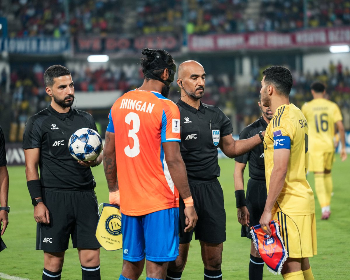 FCGoaOfficial's tweet image. A Historic Night at the Fortress for Indian Football 🇮🇳🧡
