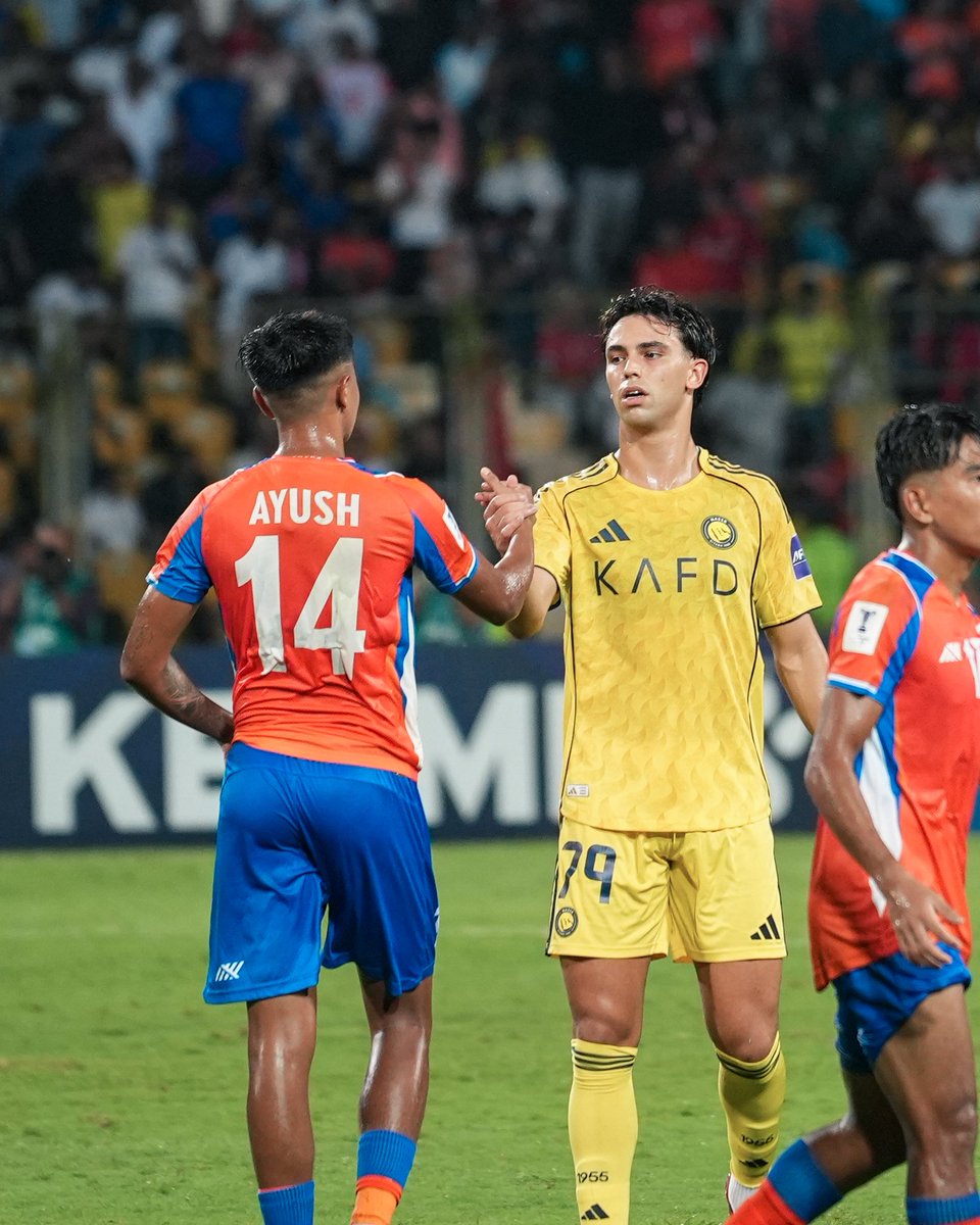 FCGoaOfficial's tweet image. A Historic Night at the Fortress for Indian Football 🇮🇳🧡