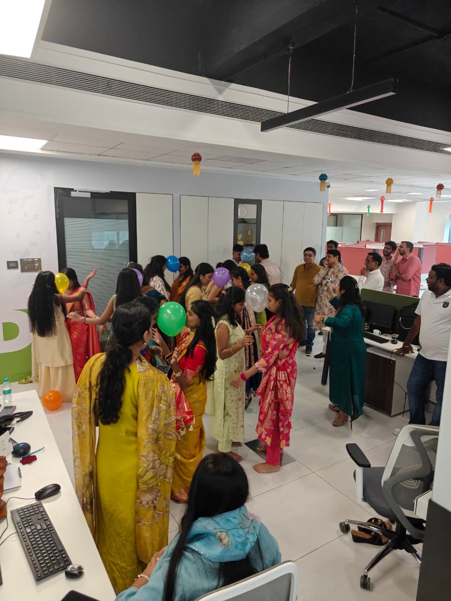 Powermax_India's tweet image. This Diwali, our workspace lit up brighter than ever.
A day full of smiles, tradition, and the reminder that true light comes from the people around us.

#Diwali #PowerMax #FitForLife
