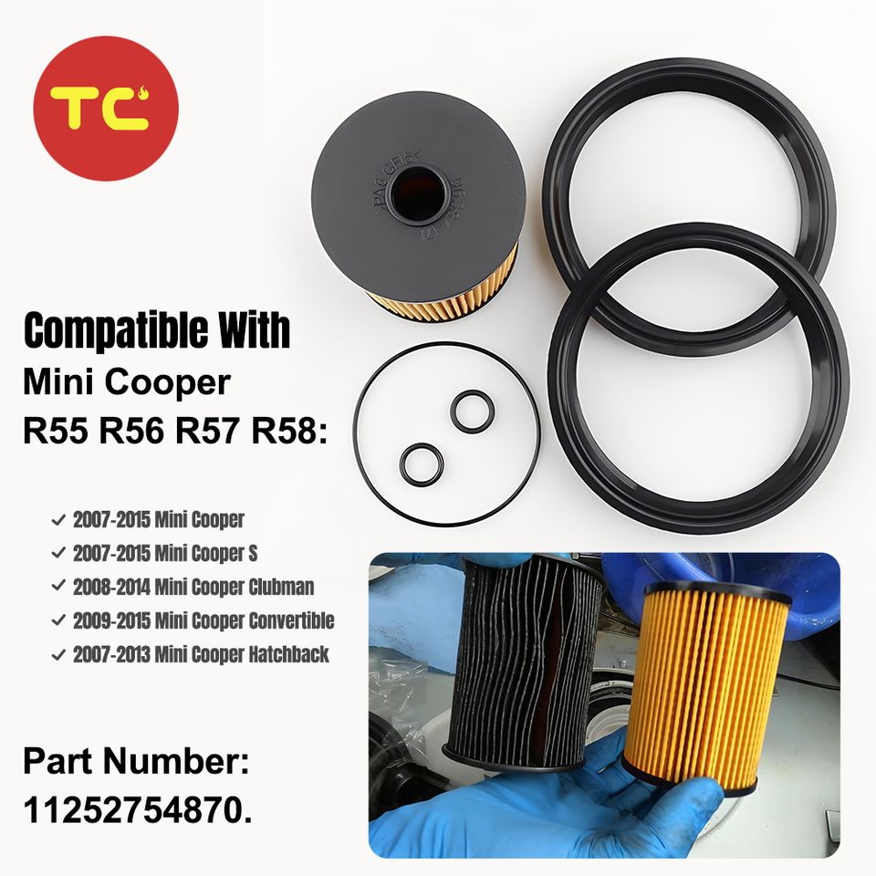 NanjingTCTech's tweet image. Engine fuel filter 11252754870 compatible with mini cooper R55 R56 R57 R58-2007-2015 mini cooper and mini cooper s - 2008-2014 clubman. 
Products can be customized, not limited to the ones listed on this website.
 Learn More:technjtc.com/collections/au… #carfilter #autofilter