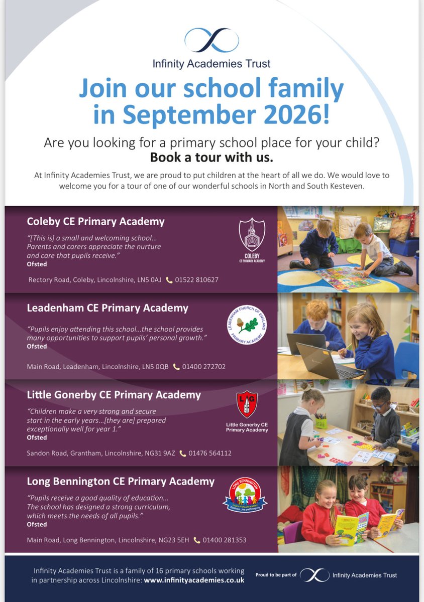 Infinity Academies Trust tweet media