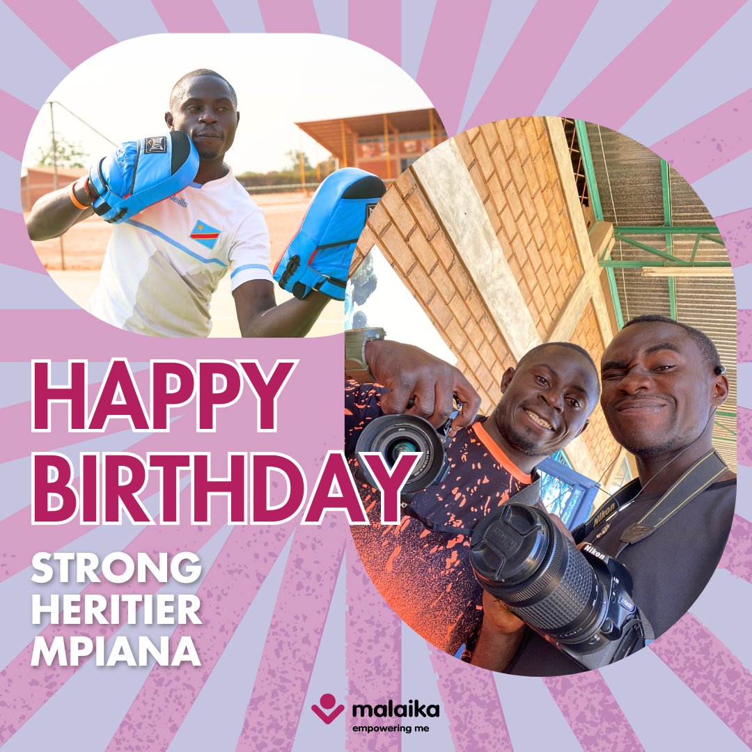 🎉 Happy Birthday, Strong! You’re a shining example of what happens when we empower youth through education and sports. From community member to coach, cameraman, and helping hand in every way: you embody the Malaika spirit of growth, leadership, and giving back.