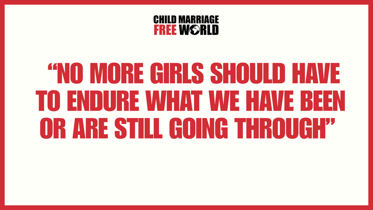 CMFreeWorld's tweet photo. At #UNGA80, survivor-advocates united to draft the Survivor-Advocates’ Declaration to End Child Marriage calling for action to protect, support, and empower survivors.
Read the full Declaration here: https://t.co/cPglcUTdyf
#ChildMarriageFreeWorld #EndChildMarriage #UNGA80 https://t.co/3tLEk84rDB
