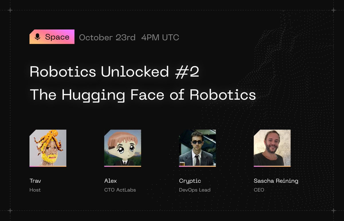 Roba_Labs's tweet photo. We have updated our scheduled spaces to 4 PM UTC.

Don't miss this one!

Set a reminder below ↓ https://t.co/5UyPTSa51B