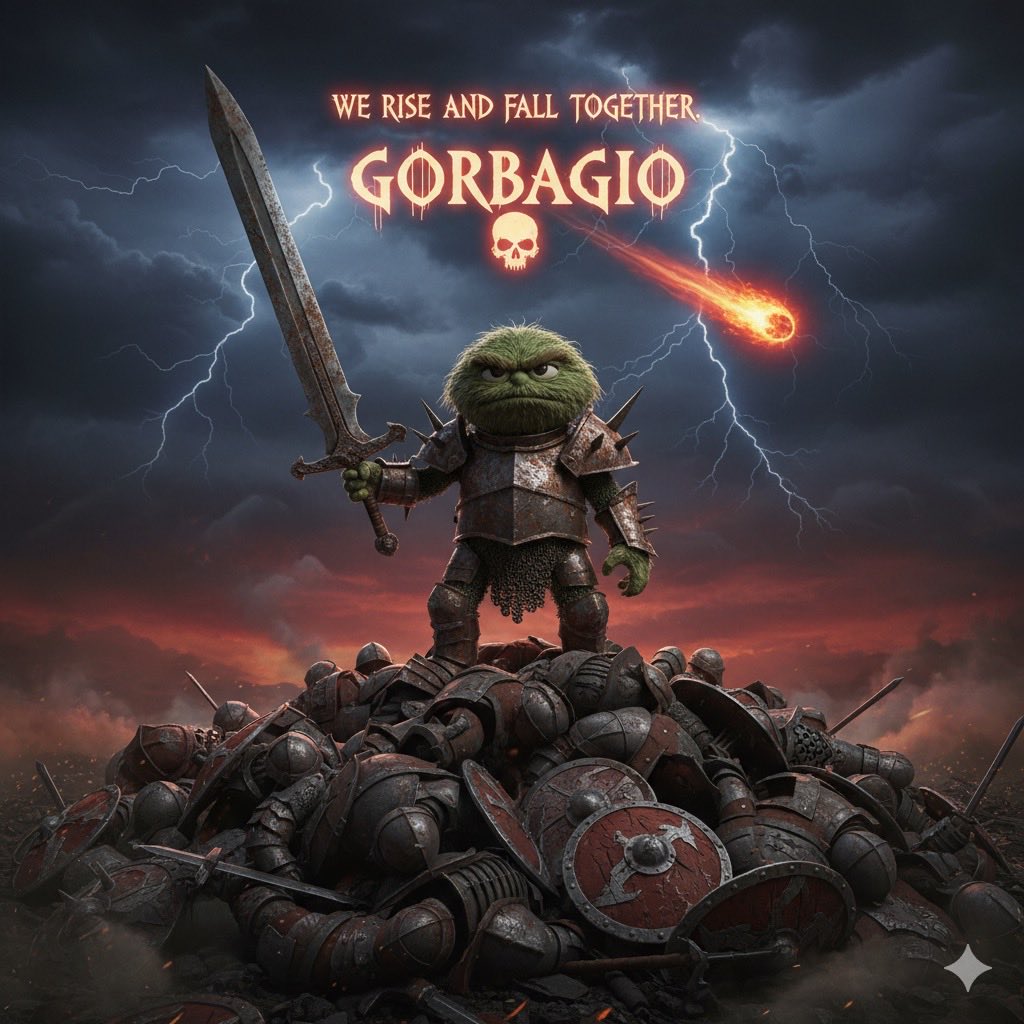 We rise and fall together. Gorbagio!