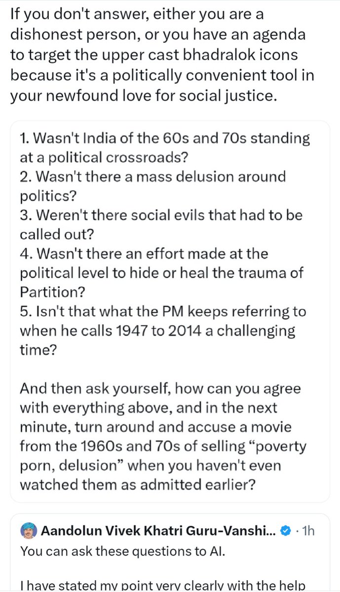 This part didn't get registered in your blue pigeon brain, or you are just a pretensious apologist out to target bhadralok?