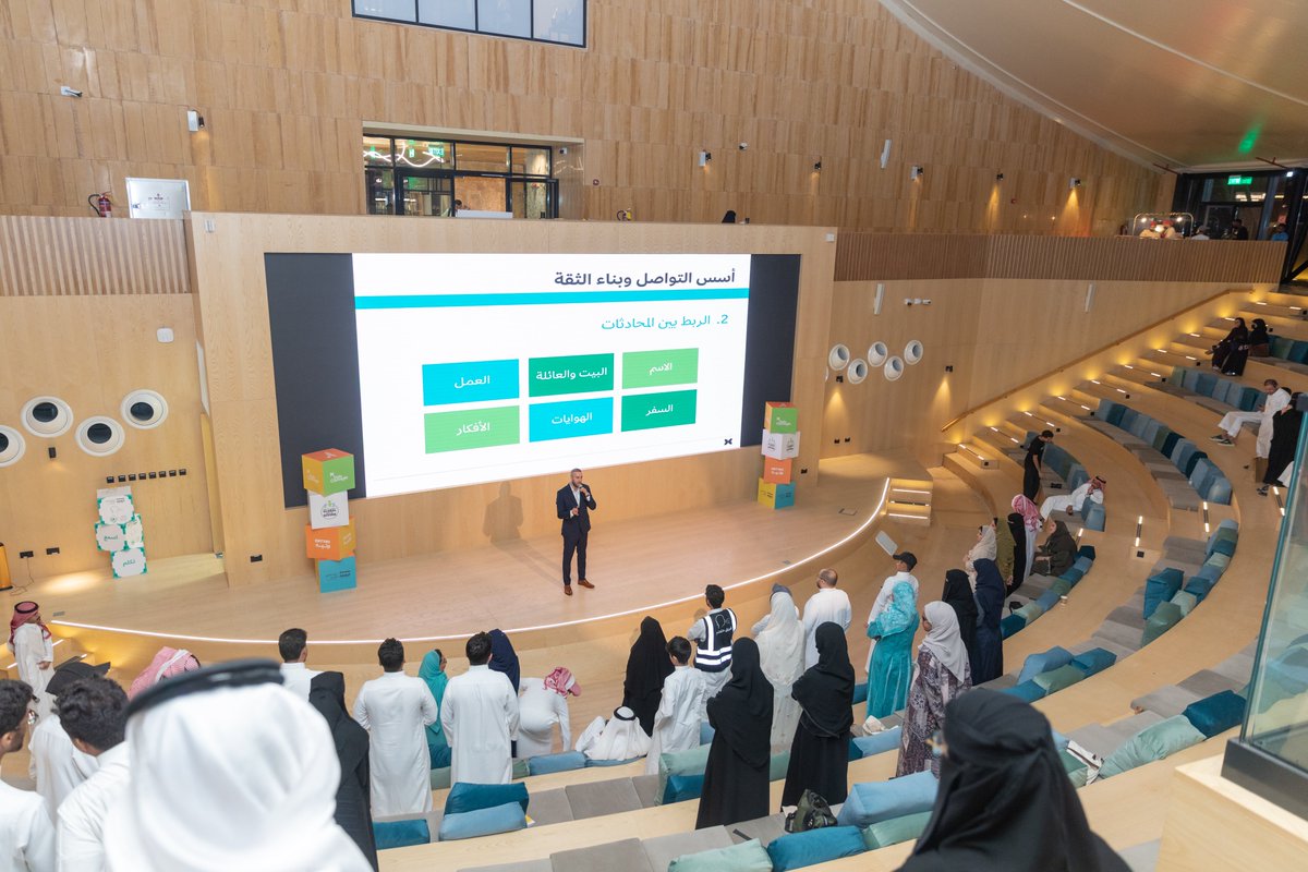 في ارتياد، لا نؤمن بوجود التحديات بقدر ما نؤمن بأن وراء كل موقف سببًا يخلق فرصة للنمو والتأثير.

وانطلاقًا من هذا الإيمان، قدّمنا ورشة عمل حول الاتصال الفعّال بالتعاون مع بيت الثقافة، شاركنا في فعالية "عطني وقتي" ضمن اليوم العالمي للتوعية بالتأتأة حيث تتوافق مع يوم ديل كارنيجي