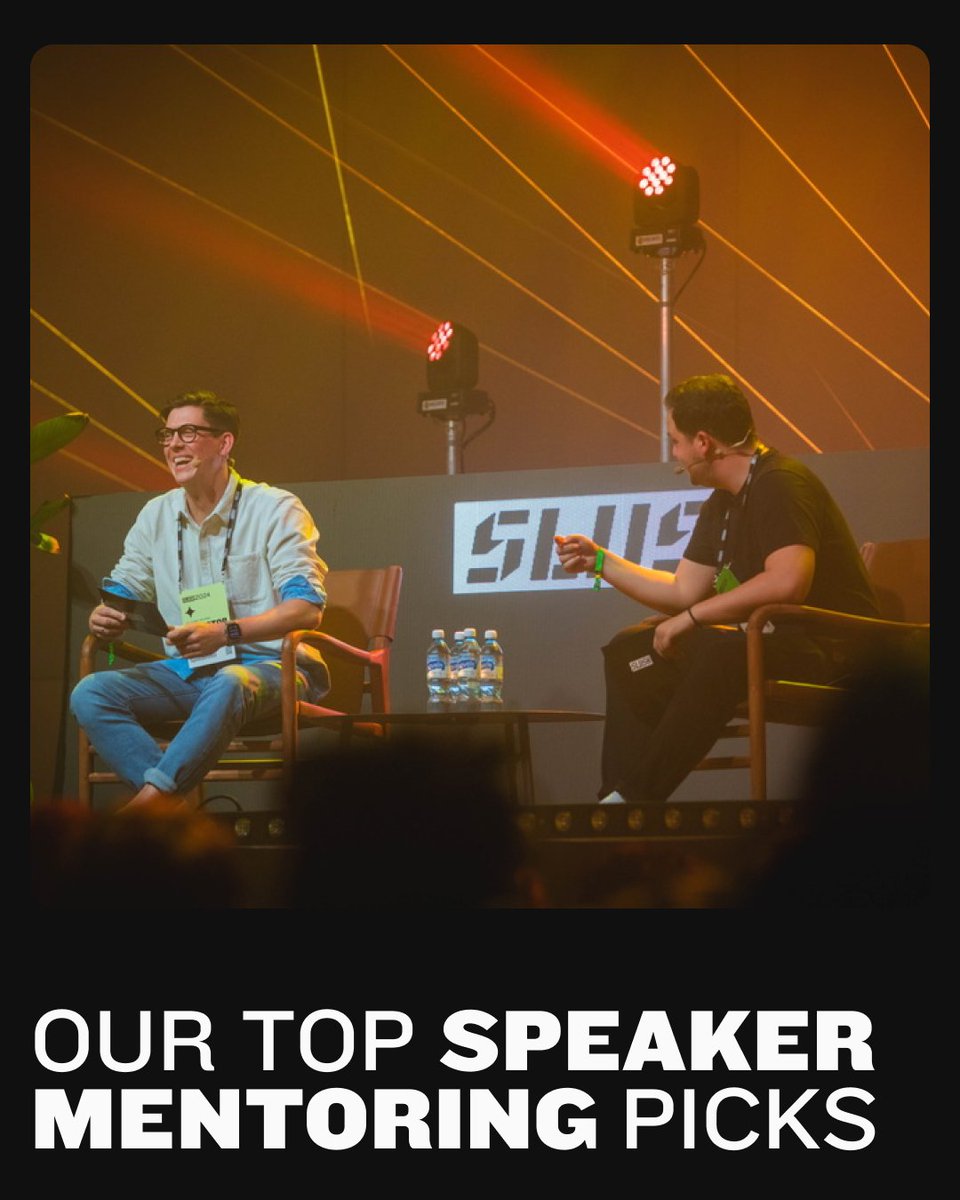 Our Speaker Mentoring is a unique opportunity to learn from the top voices in the global startup ecosystem. Here are some of the activities that you should definitely add to your calendar.

🔸 Offstage Sessions

These are closed-door gatherings where Founder &amp; Impact Stage