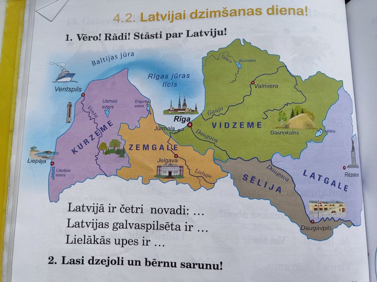 Kā sačakarēt bērnam prātu... . Cik novadu ir Latvijā?