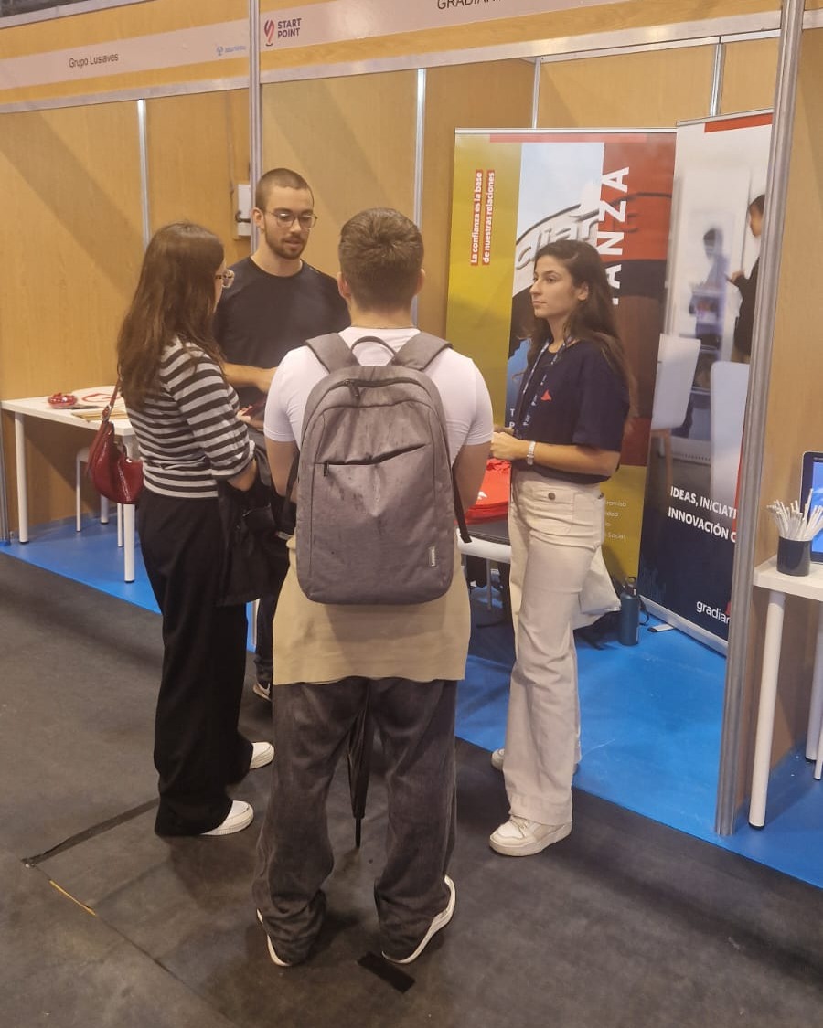Gradiant's tweet photo. 🚀 Great days at #StartPointSummit in Braga!
Thanks to everyone who visited our space and shared their interest in what we do at Gradiant.
💡 Didn’t make it to the event? Explore our open opportunities 👉 https://t.co/UpfotG6T5m
#Careers #Innovation #RnD https://t.co/Gj5s3EcClo