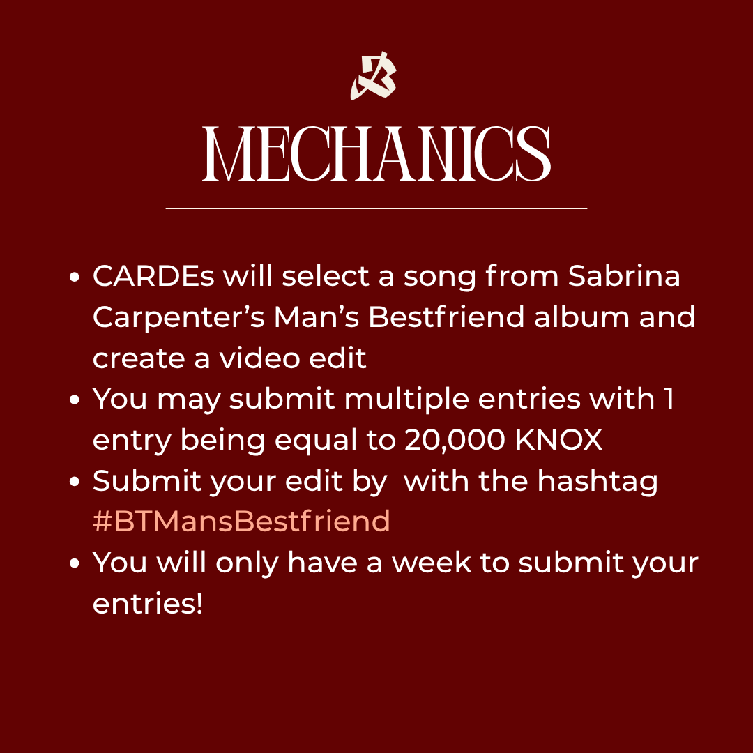 BoysTownRPW's tweet image. If Man’s Bestfriend lives rent free in your head too… this one’s for you, CARDEs! pick your fave song from sabrina carpenter’s new album, make an edit inspired by it, whether it’s a lyric, a vibe, or the story it tells.