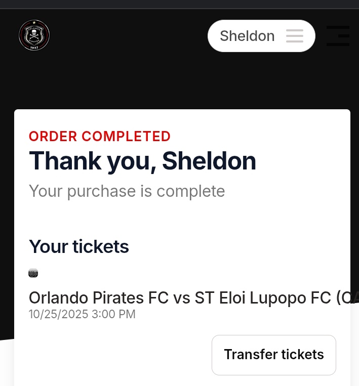 Next Task☠️🖤🤍🇿🇦 x 🇨🇩
Let's get Orlando Stadium packed.