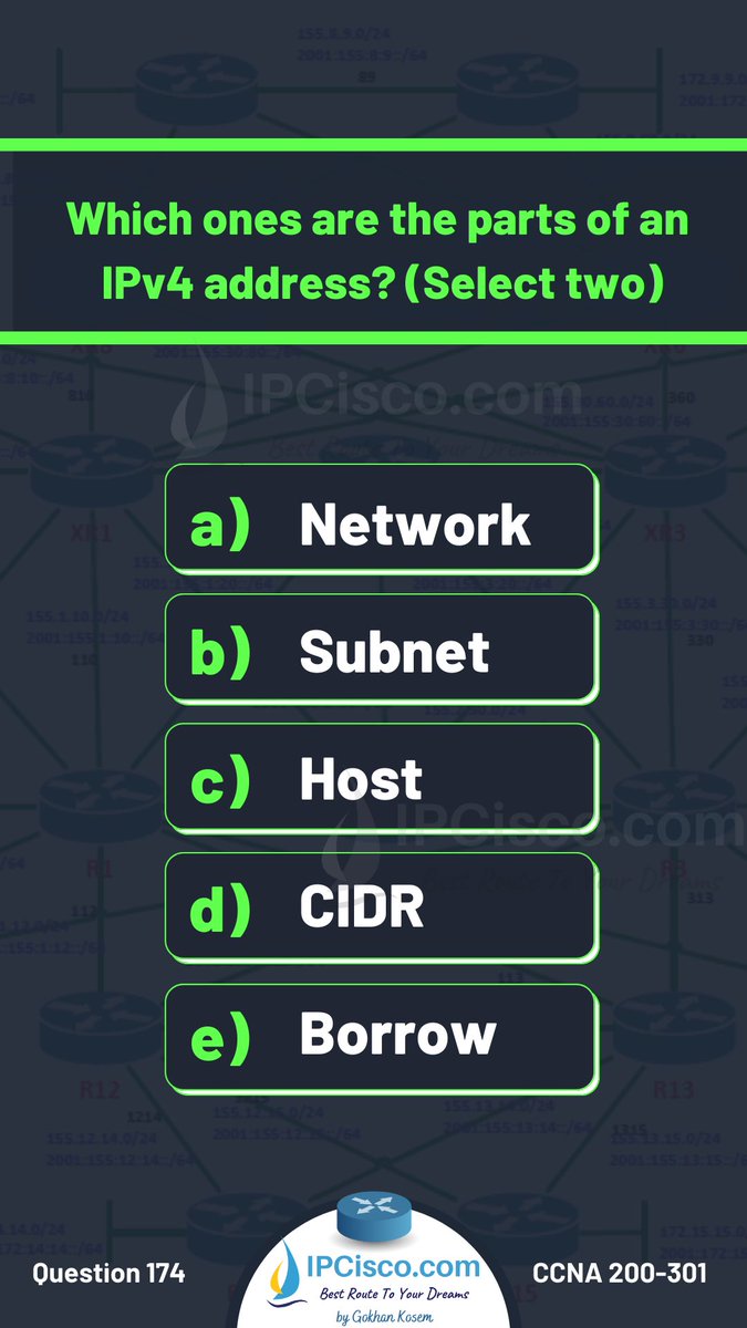 ip_cisco's tweet image. Daily Networking Challenge!!
.
Please Like & Retweet..:)
.
#ccna #cisco #network