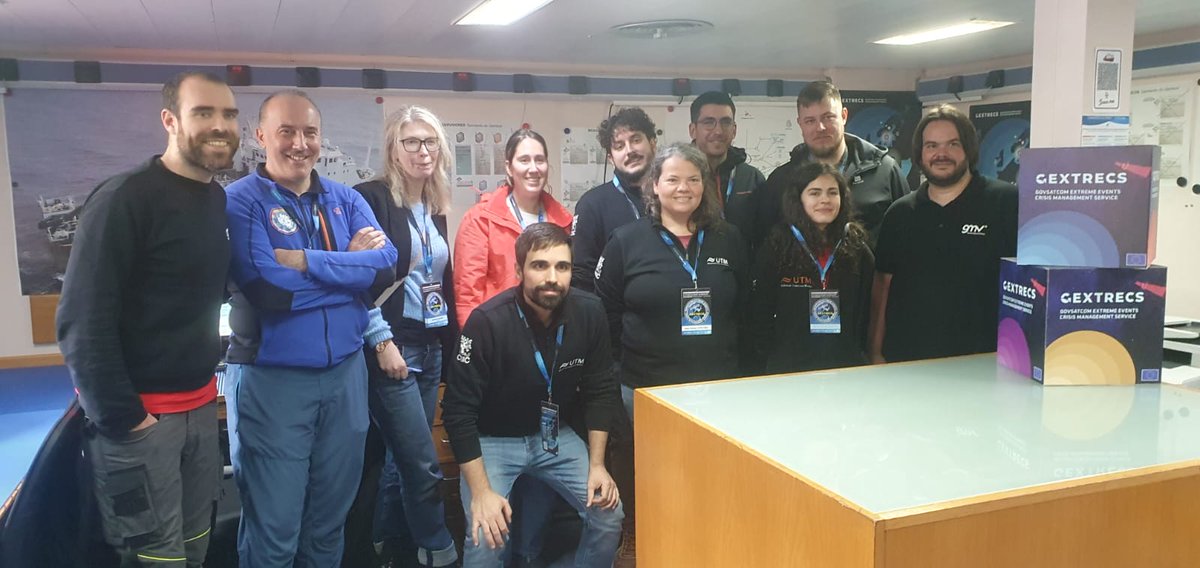 GEXTRECS's tweet photo. @CSIC mission accomplished: delivered basic supplies to @isar_germany in Porto and evacuated 25 victims to Vigo. Powered by secure SATCOM showcased in a simulated disaster response at #GEXTRECS Live Demo.
#EUSpace #GOVSATCOM #EmergencyResponse
Tag: @infogmv @isar_germany @csic https://t.co/cvjF5sg3nd