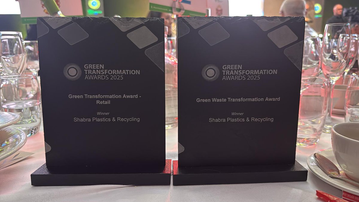 🎉 Congratulations to The Shabra Group on Your Award Win! 🎉
We are thrilled to celebrate our client Shabra Plastics &amp; Recycling on receiving Two Awards at the recent Green Transformation Awards 2025.
Well done to Rita Shah and the entire Shabra team!