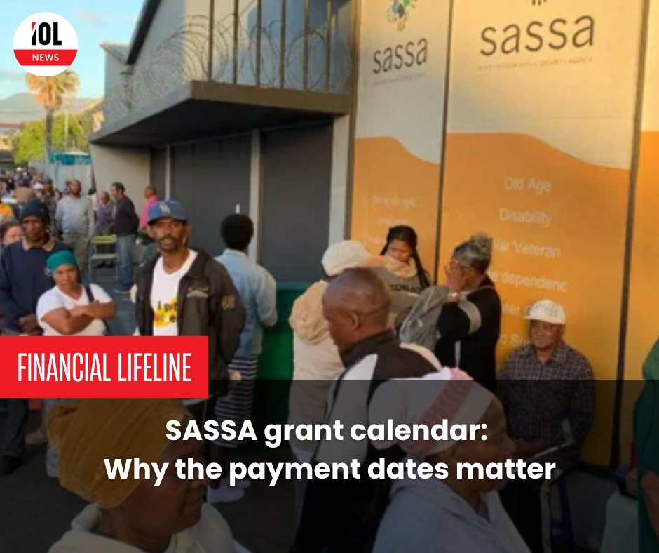 IOL's tweet image. SASSA grant payment dates for November
#SASSAPayments #GrantDates #SocialSecurity 
tinyurl.com/49xcy6dh