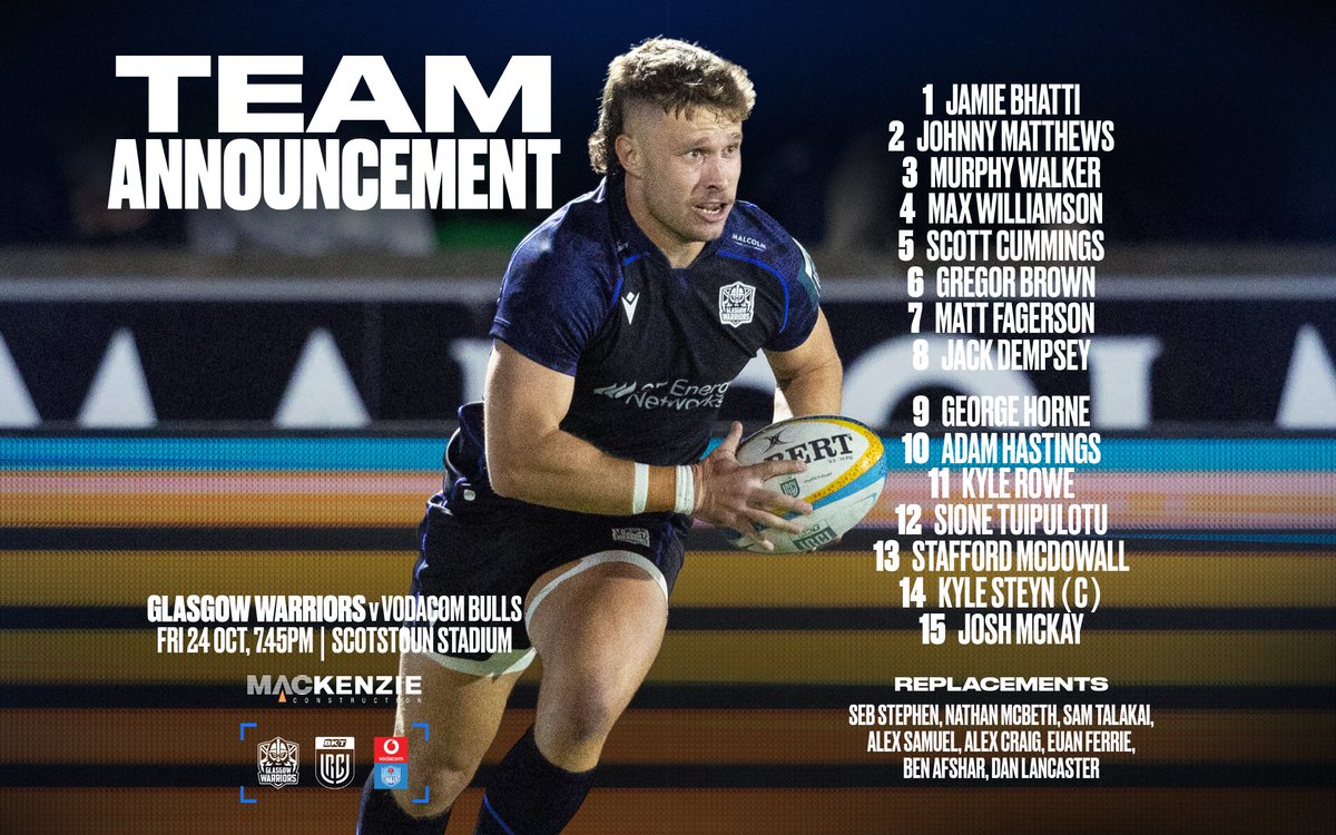 Glasgow Warriors tweet media