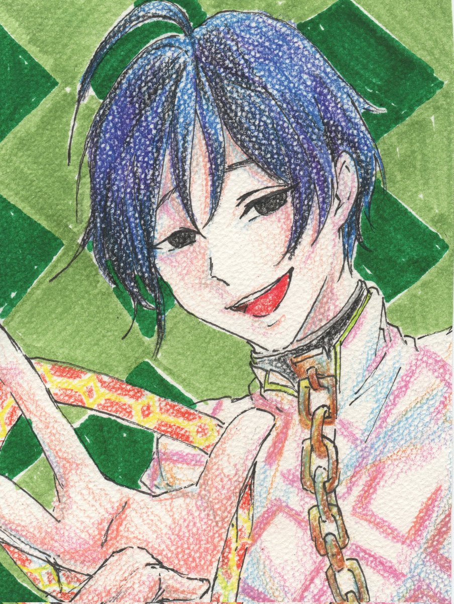 カリスマ より 依央利

 #イラスト  #アナログイラスト  #色鉛筆
