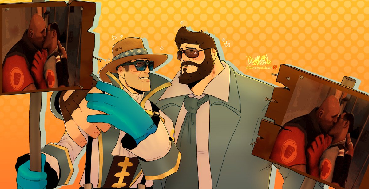 Casual Encounters
Haven't drawn much, but drew this duo I met in 2fort who had these objectors