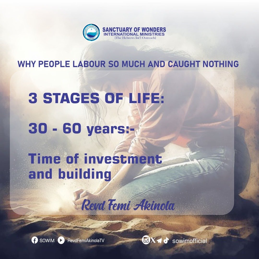 SowimOfficial's tweet photo. EXCERPTS FROM SUNDAY’S TEACHING
Title: WHY PEOPLE LABOUR AND CAUGHT NOTHING
Ministering: Rev’d Femi Akinola
Full sermon available on YouTube and Facebook
Link: https://t.co/j672S8MC2G
Remain blessed
#SOWIM
#RevdFemiAkinola
#ApostleOfMystery
#AfricanSunday https://t.co/TqbhD9WIV7