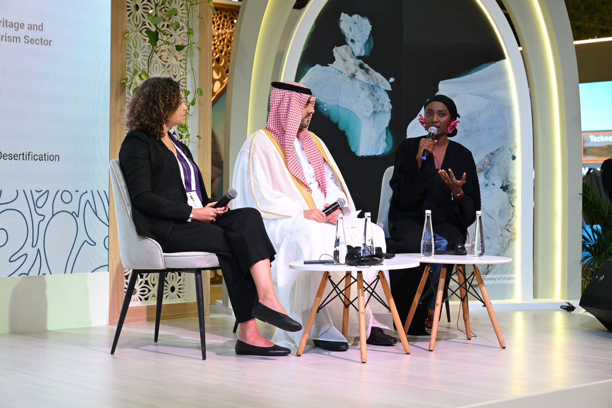 UNCCD's tweet image. A major highlight of the World Conservation Congress! #WCC2025 saw the launch of our new film, Living Desert, featuring our Goodwill Ambassadors at @Cop16Riyadh.

Big thanks to our partners @IUCN, @RCU_SA &amp;amp; #InTent.  Onwards to #COP17.

▶️ youtube.com/watch?v=05oaih…