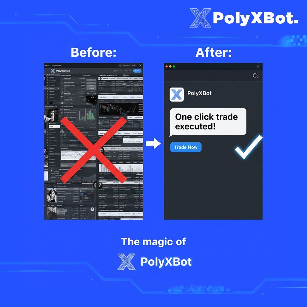 PolyxBot's tweet photo. Solana users can already utilise the in-built bridge on the $PLX bot to bridge their funds to MATIC and trade on Polymarket.

We are however working on a solution that will allow Solana users to trade Polymarket events directly with their SOL and erase the need for any funds bridging.

Stay tuned as we work on making PolyXbot the most advanced bot in the Polymarket ecosystem.