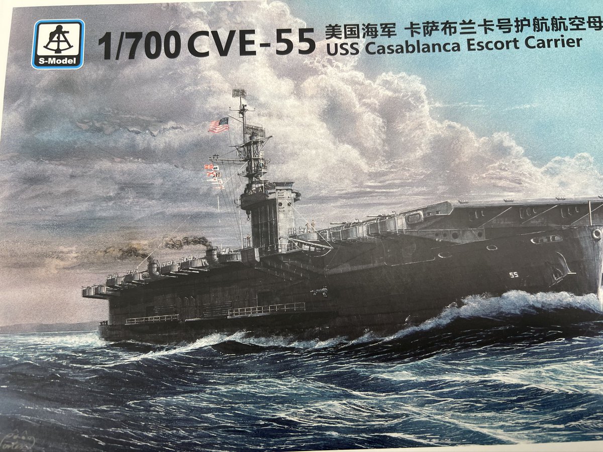 miyappotez540b's tweet photo. ようやく手に入りました(^^) #カサブランカ級護衛空母 #smodel https://t.co/VHbnlF7X7l