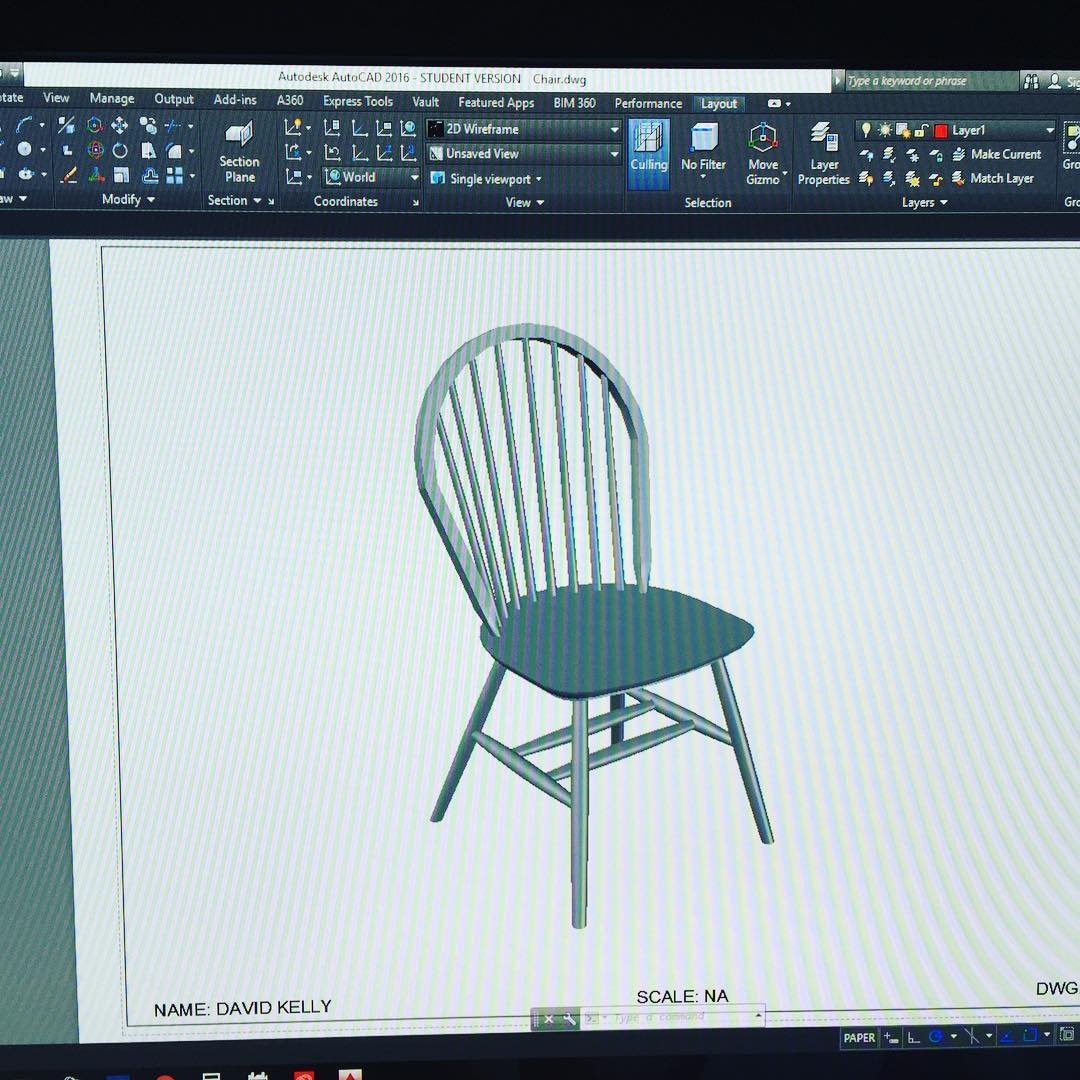 DavidKe1ly's tweet image. Two projects I designed in #AutoCAD a few years ago — a chair and a rabbit. 🪑🐇 Thinking it’s time to start getting back into designing again! ✏️