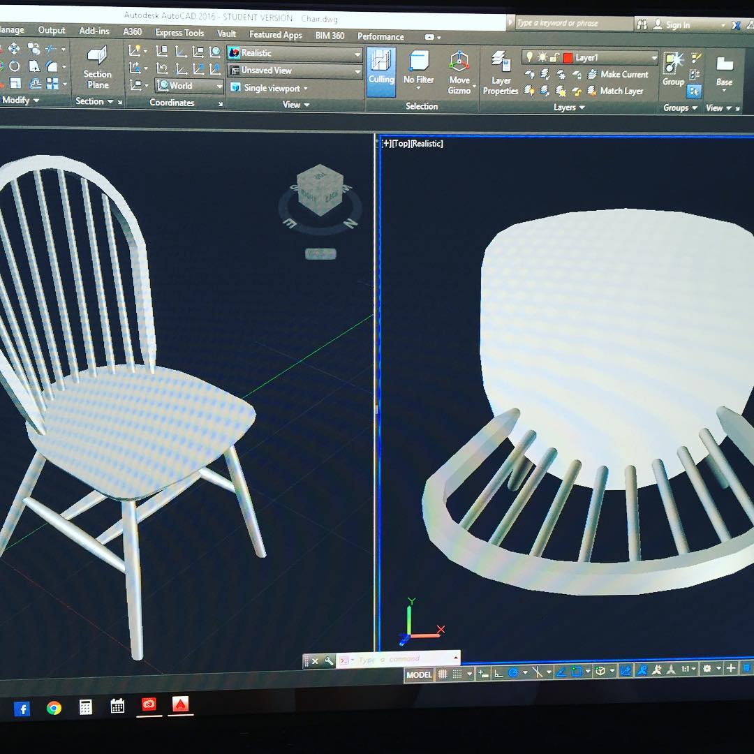 DavidKe1ly's tweet image. Two projects I designed in #AutoCAD a few years ago — a chair and a rabbit. 🪑🐇 Thinking it’s time to start getting back into designing again! ✏️