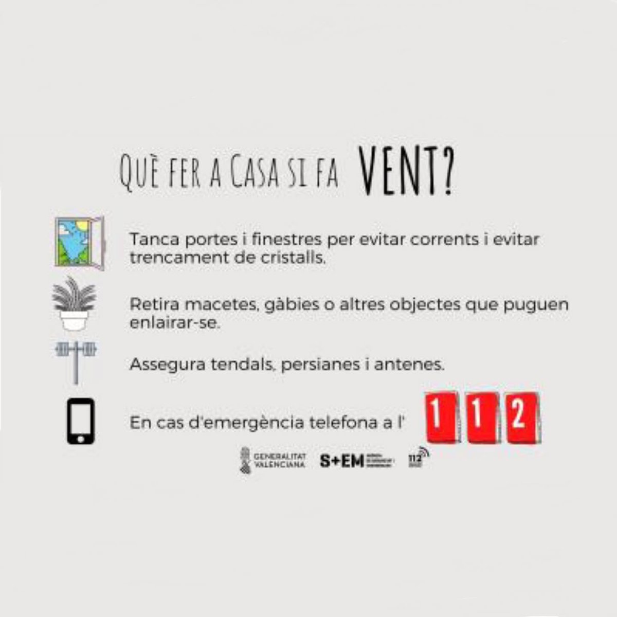 📢 ⚠️ L'Ajuntament d'Alzira informa que davant la la situació de forts vents 🌬️, el Parc de l'Alquenència i  el paratge  Murta i Casella romandran tancats hui.

🔥📛 Risc molt elevat d'incendi forestal
🌬️🍃 Previsió forts vents, risc caiguda de rames als visitants