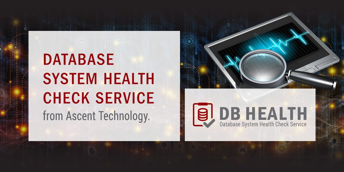 AscentTech's tweet image. A healthy database = a resilient business. 
Discover Ascent’s Health Check Service.
🩺 ascent.tech/solutions/data…
#AscentTech #Database #HealthCheck #Optimisation #Protect