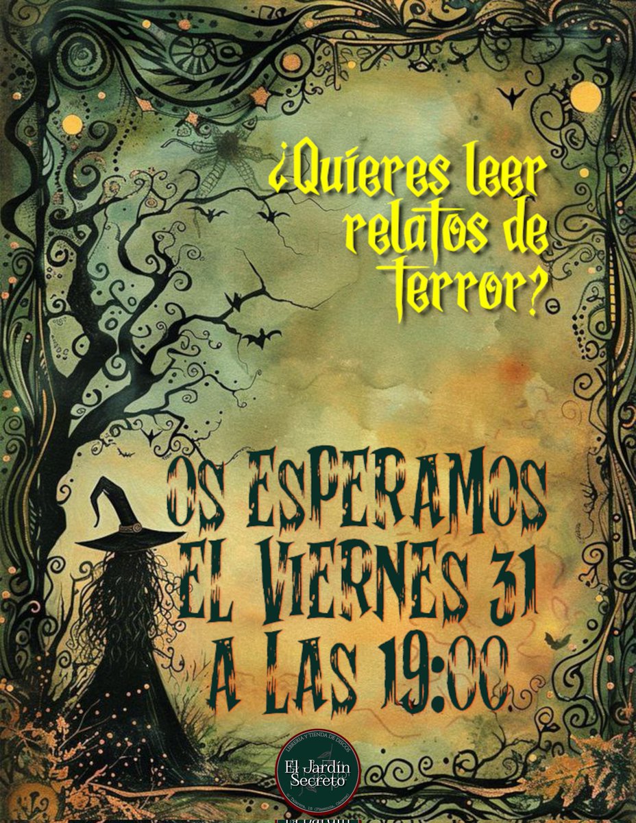 Toda la información en el siguiente comentario 🎃✨🕸️