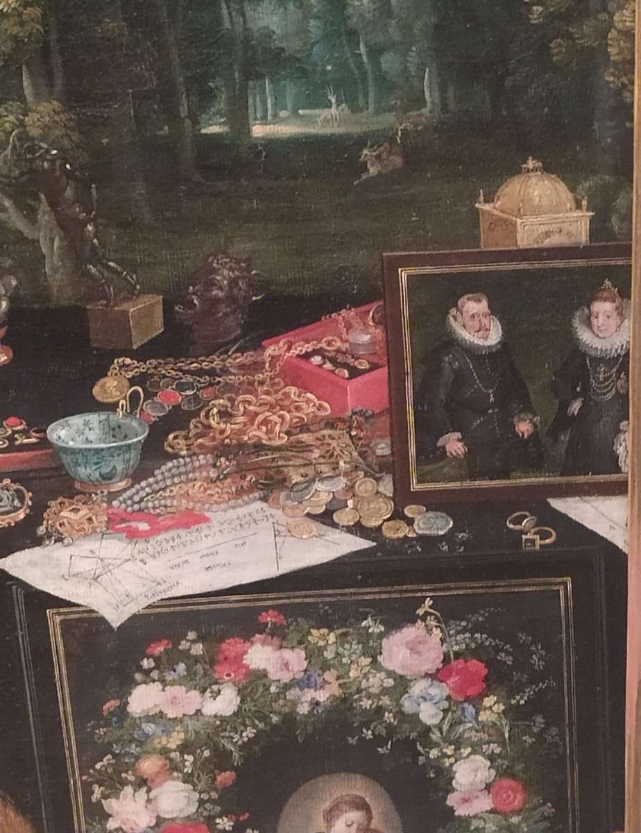 En 1601 el nuncio papal en Bruselas se hizo eco en sus cartas de una visita del archiduque Alberto a los aposentos de la infanta "qual da speranza di prenezza". A ello también intentaba contribuir Isabel, "quale se purgava per preservarse et aiutar i voti di vederla con prole".