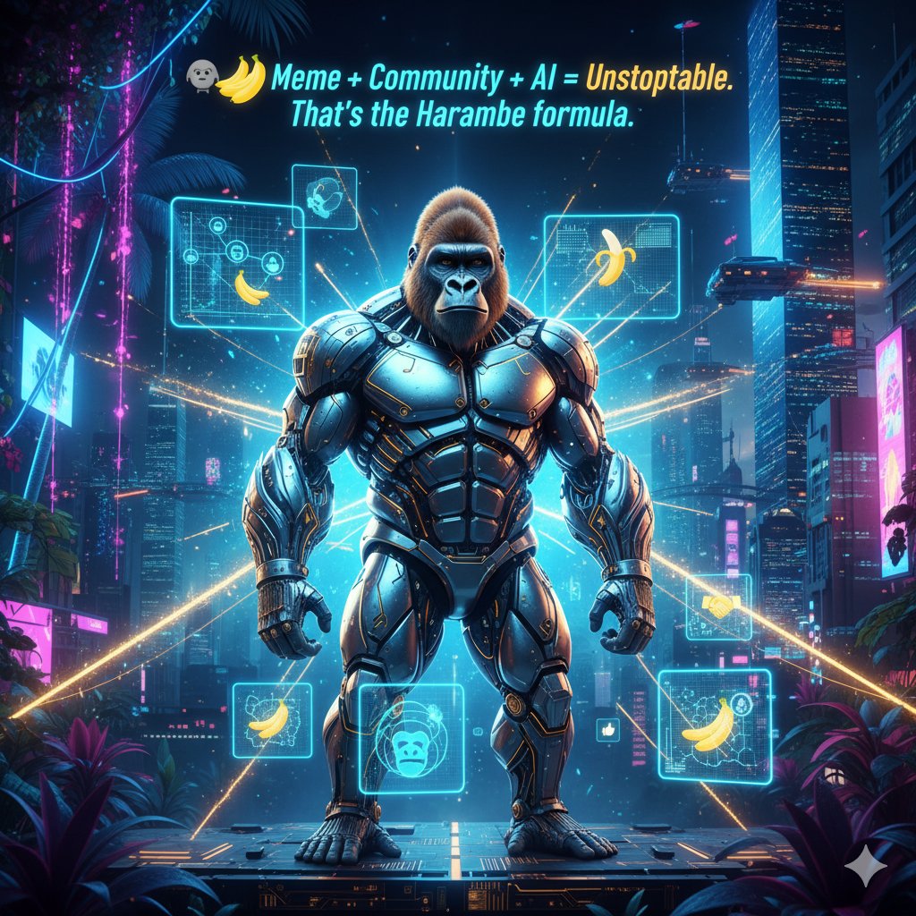 Harambe AI tweet media