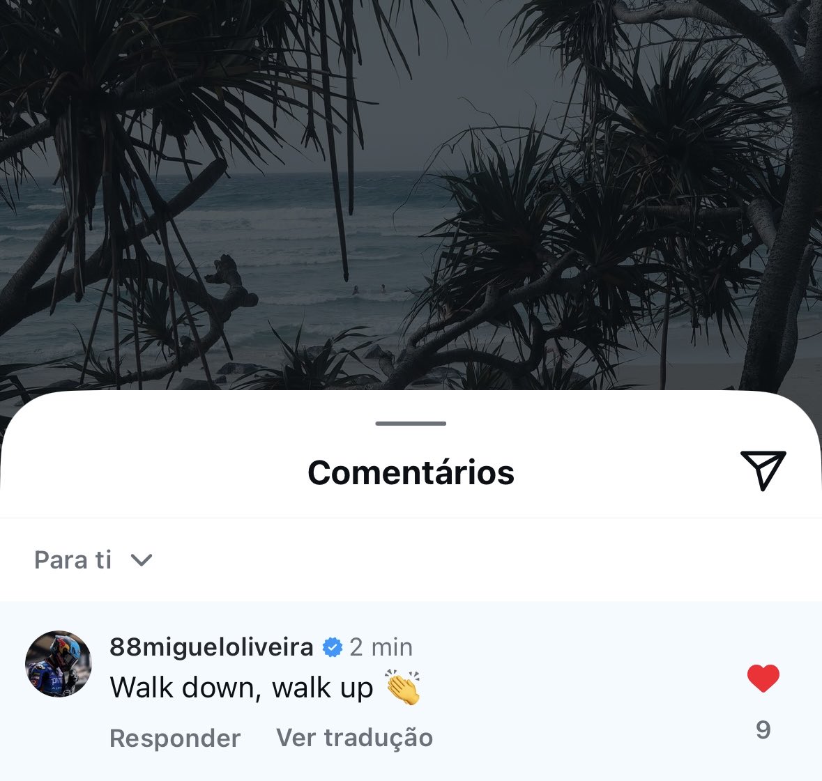 I love when Miguel comments fabio’s posts