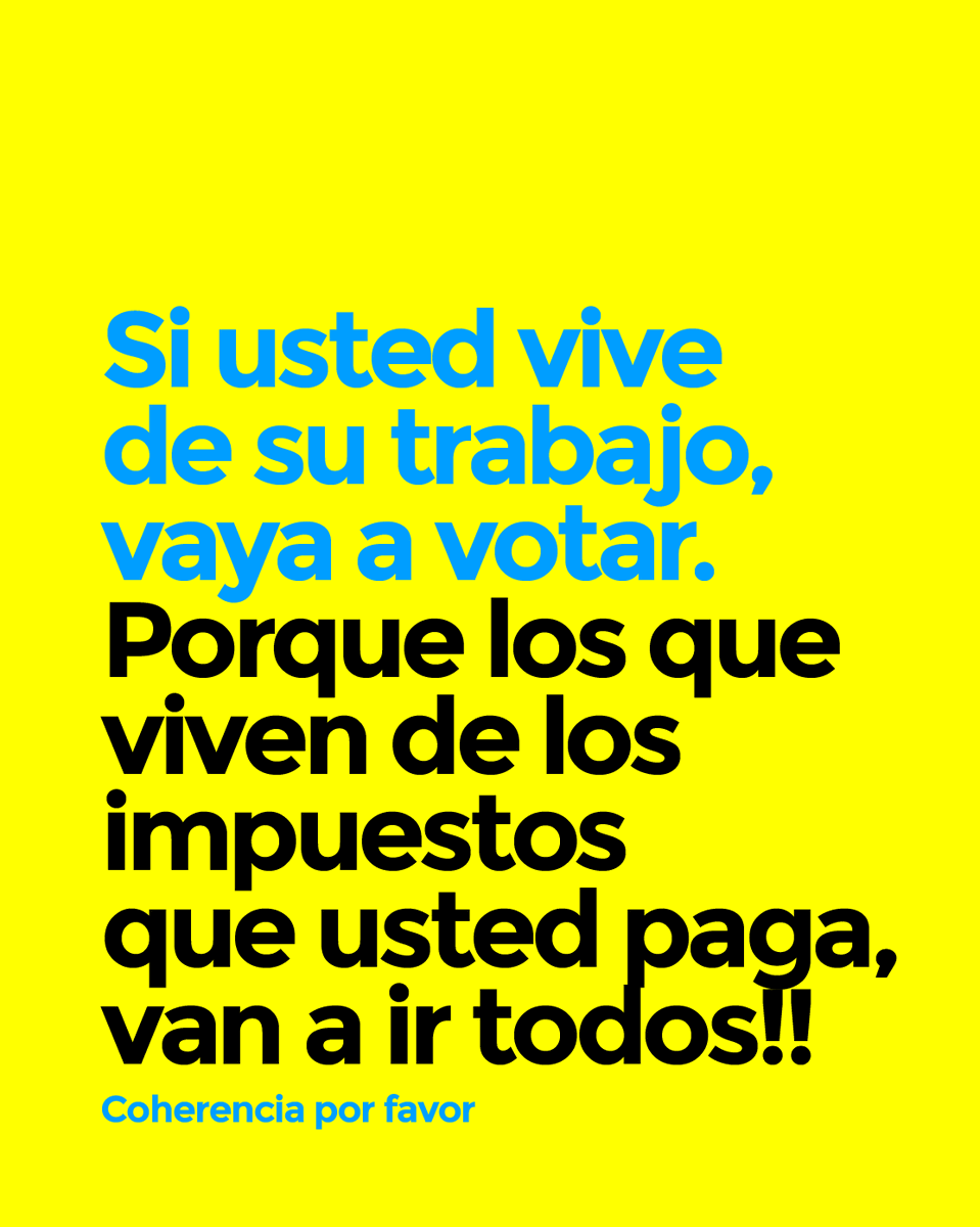 Coherencia Por Favor (@coherenciafavor) on Twitter photo 