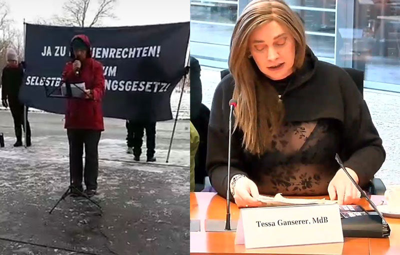 Die Töchter aus reichem Hause gehen also nicht aus Überzeugung auf die Straße wie die „rechtsextremen TERFs“, sondern nur, wenn sie dafür bezahlt werden. Meine Verachtung. Ich erinnere an dieser Stelle daran, wie die Bundesverdienstkreuztägerin und lesbische Aktivistin Prof.
