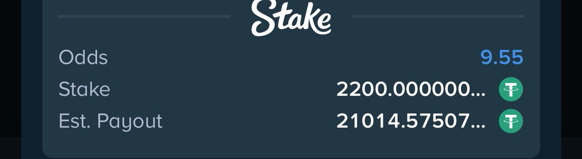 Mrbankstips's tweet image. Tennis 🎾 on Stake 

126 odds stake.com/sports/home?be…

10 odds stake.com/sports/home?be…

4.6 odds stake.com/sports/home?be…

47 odds stake.com/sports/home?be…

REGISTER A STAKE ACCOUNT VIA LINK stake.com/?c=f213c5ba25&amp;amp;…

Use Promo code banks for weekly airdrops and bonuses 

Dm…