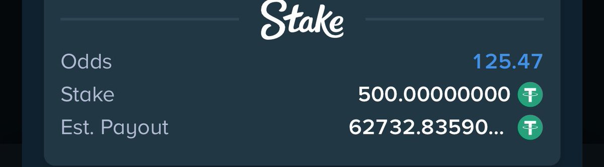 Mrbankstips's tweet image. Tennis 🎾 on Stake 

126 odds stake.com/sports/home?be…

10 odds stake.com/sports/home?be…

4.6 odds stake.com/sports/home?be…

47 odds stake.com/sports/home?be…

REGISTER A STAKE ACCOUNT VIA LINK stake.com/?c=f213c5ba25&amp;amp;…

Use Promo code banks for weekly airdrops and bonuses 

Dm…